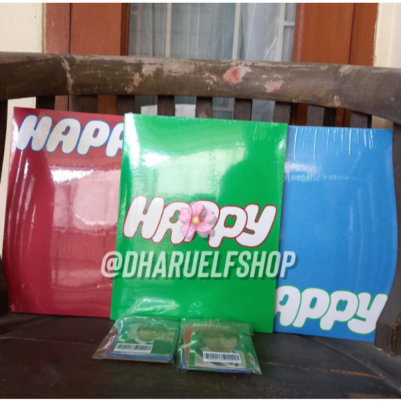 BTS JIN Album - Happy photobook weverse album + WEVERSE POB