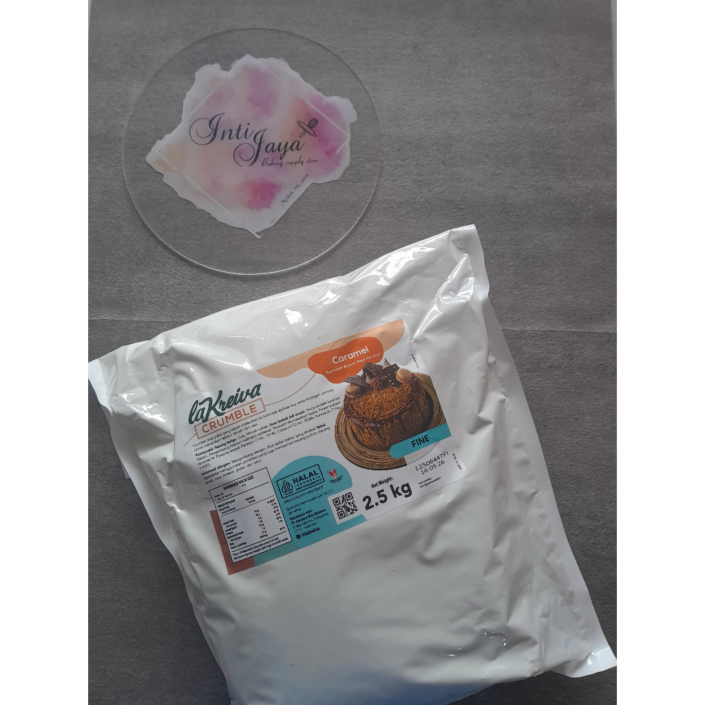 

LA KREIVA CRUMBLE/TOPPING DONAT/HIASAN CAKE CRUMB 2,5 KG ALL VARIAN