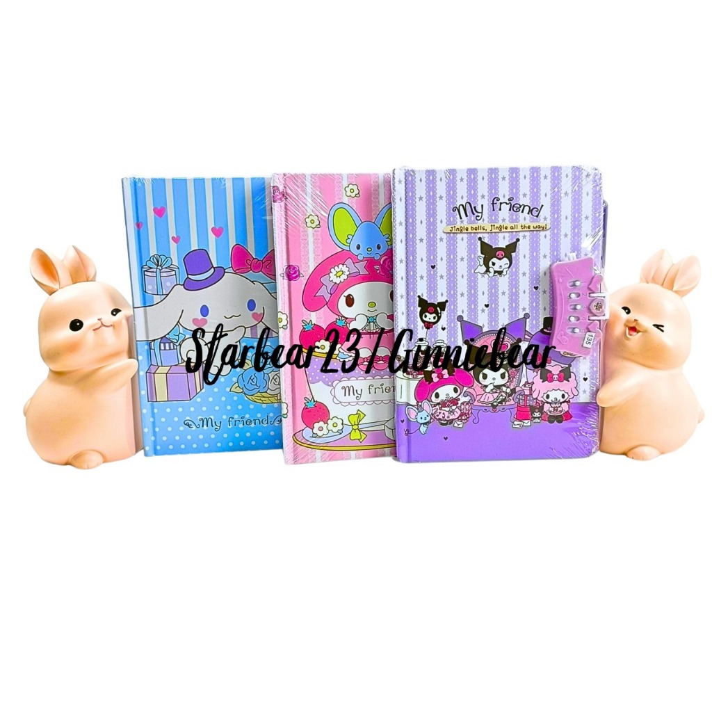 

Diary kode set plus bolpen my kuro and friend (FAY 128)