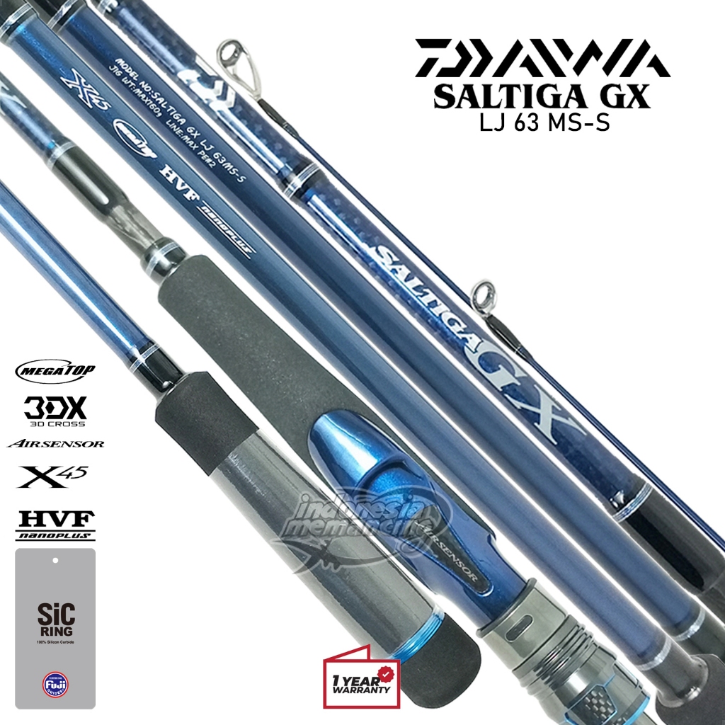 Joran Daiwa Saltiga GX LJ Labuan Pancing
