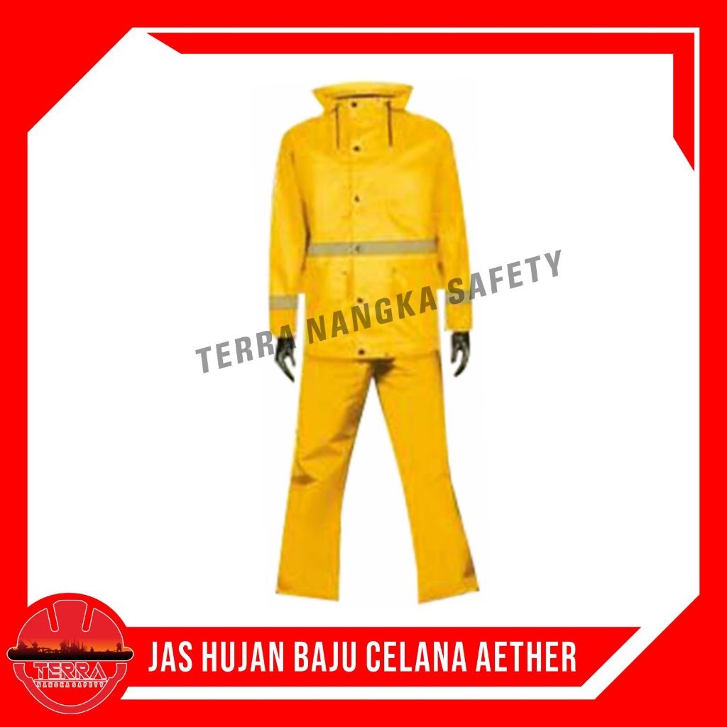 Jas Hujan Setelan Proyek Aether
