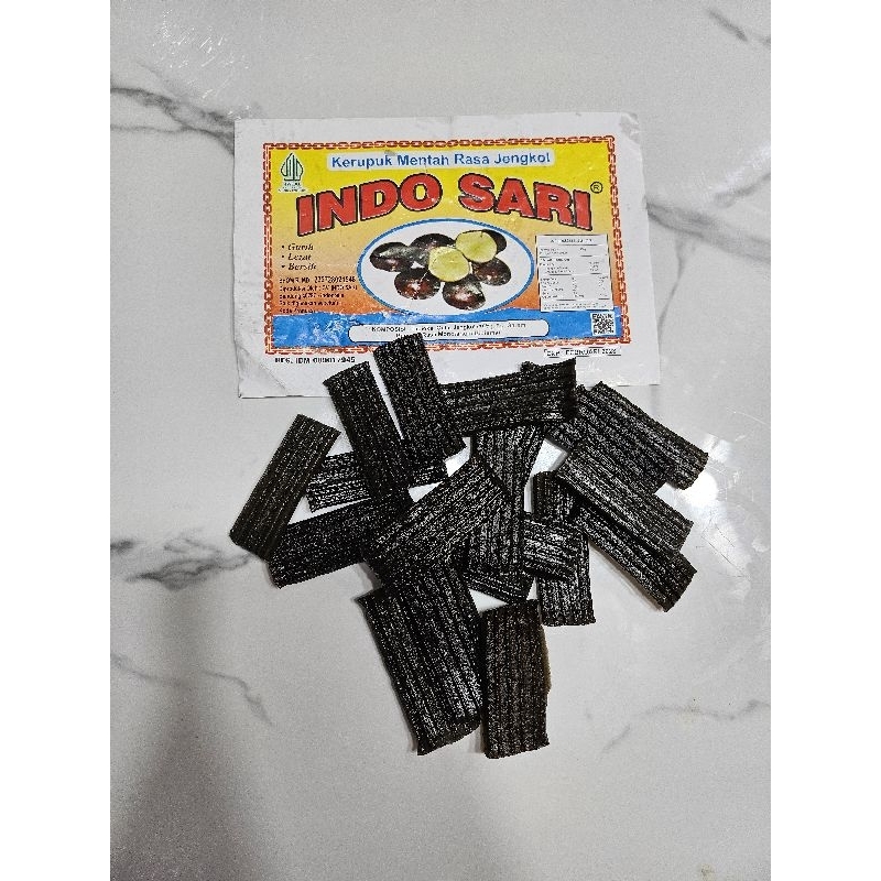 

Kerupuk Jengkol Sisir/Asbes hitam@1kg
