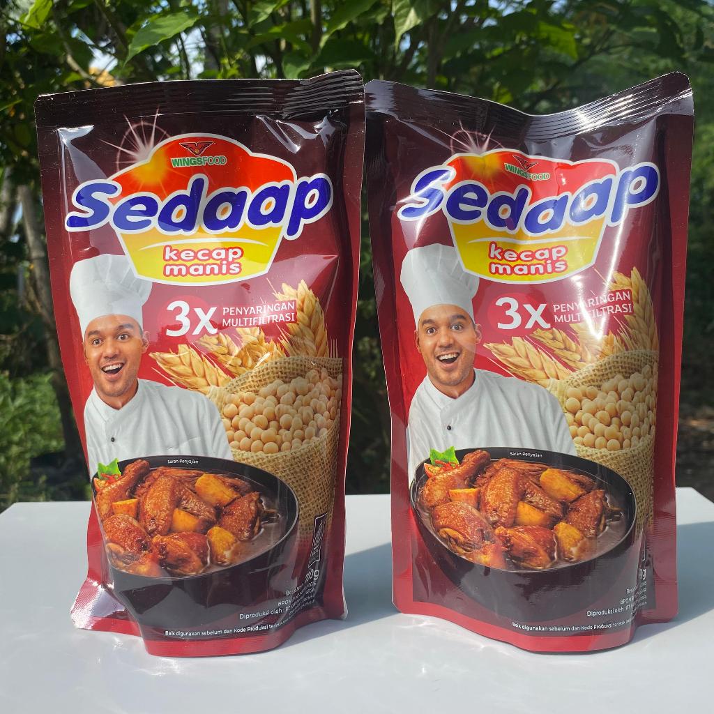 

Sedaap Kecap Manis Pouch 700 Gram 520 ml Promo Kecap Sedaap Refill 700 Gram Exp Desember 2026