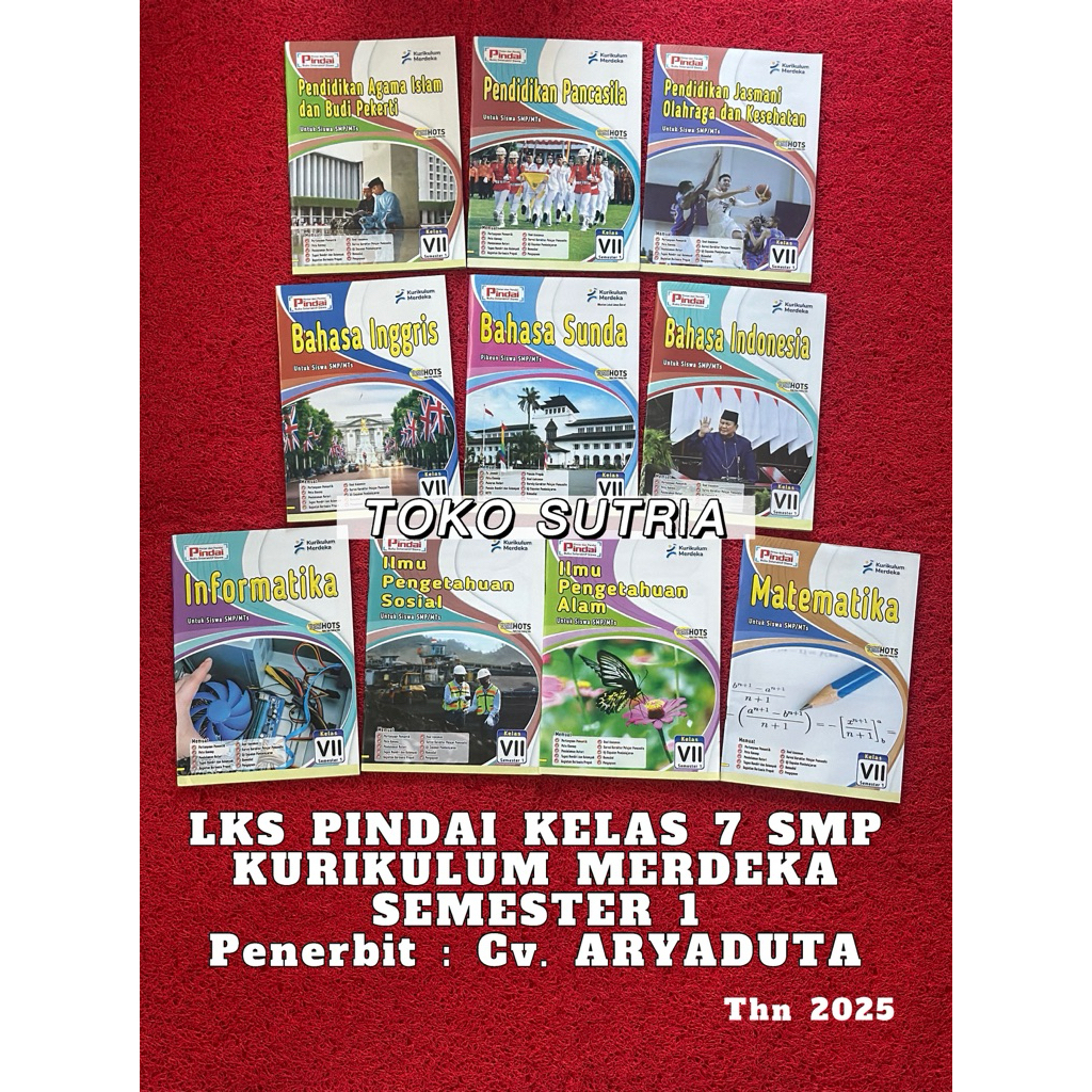LKS PINDAI K-MERDEKA KELAS 7 SMP (SEMESTER 1) (ARYADUTA)