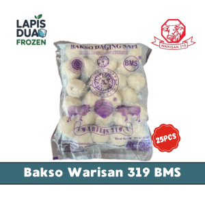

Bakso Warisan 319 BMS isi 25 pcs