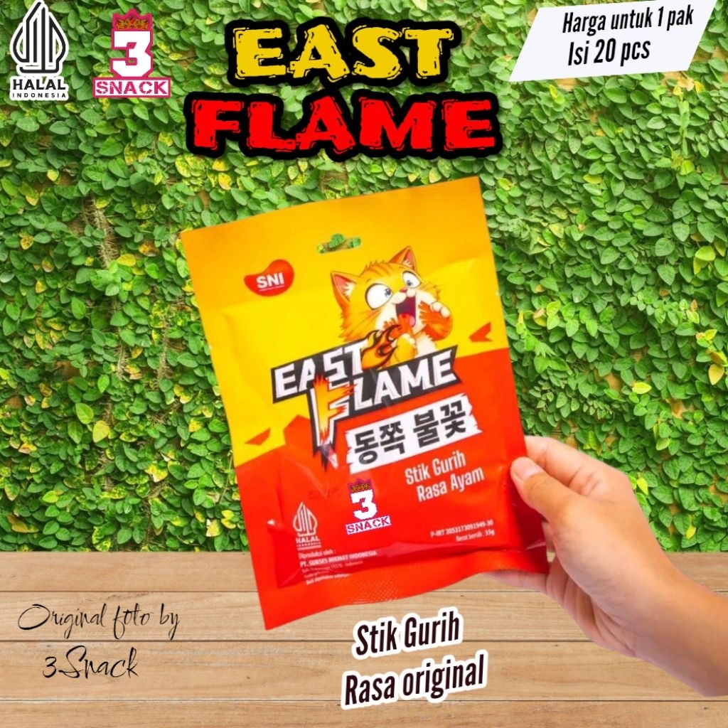 

RB [ Baru ] Stik Gurih EAST FLAME Isi 20 Pcs