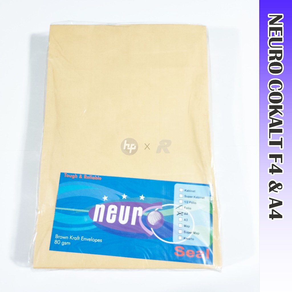 

NEURO Amplop Coklat Ukuran F4 Folio 24 x 35 cm Dengan Seal/Perekat