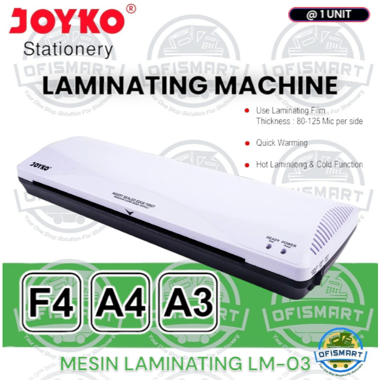 Joyko Laminating Machine / Mesin Laminasi / Mesin Laminating LM-03