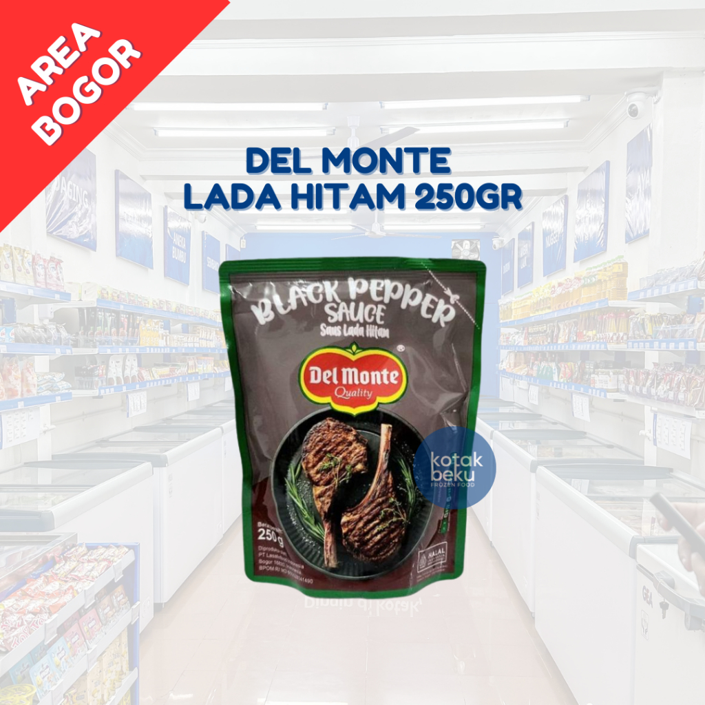 

DEL MONTE LADA HITAM 250GR
