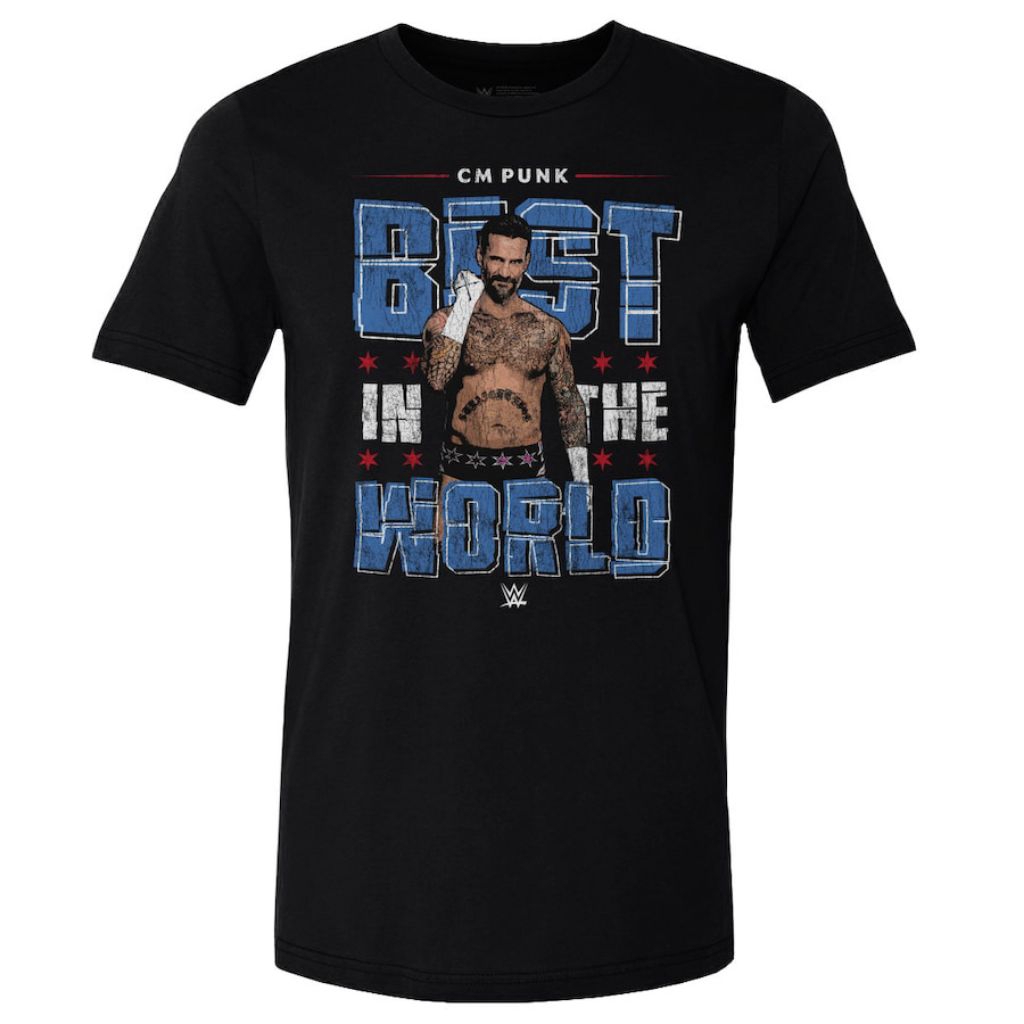 KAOS TSHIRT WWE CM PUNK GRITTY