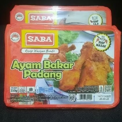 

saba ayam bakar padang 350gr