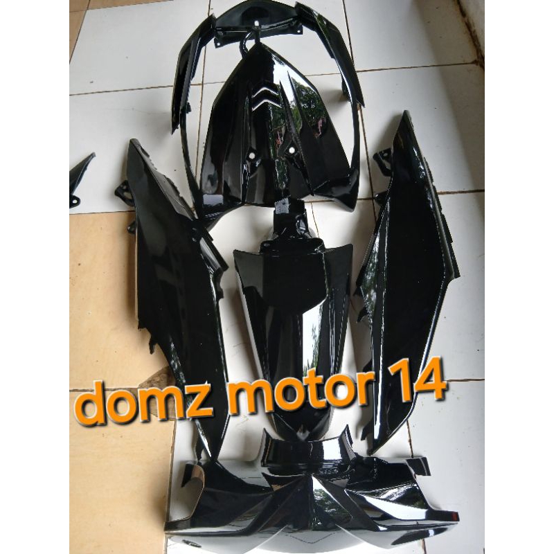 cover full body halus honda beat fi 2012 2016 satrter kasar starter halus warna hitam polos