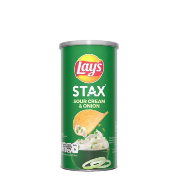 

Lay’s Stax Keripik Kentang Rasa Sour Cream & Onion 70g