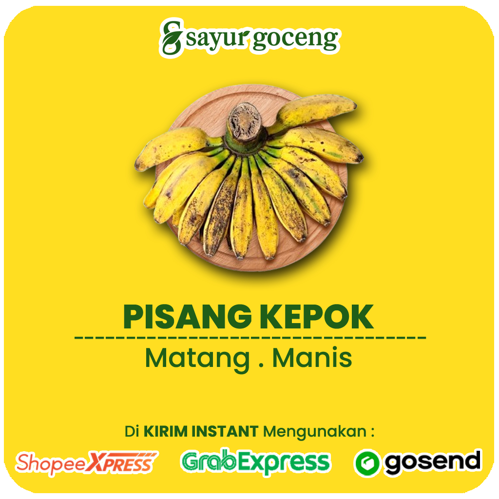 

Pisang Kepok Segar, Camilan Manis dan Bergizi untuk Keluarga – Sayur Goceng Palembang