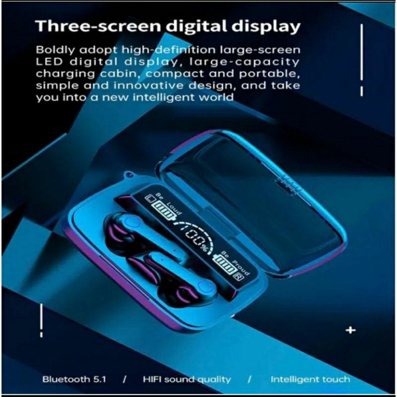 headset bluetooth M19 | headset wireless tanpa kabel