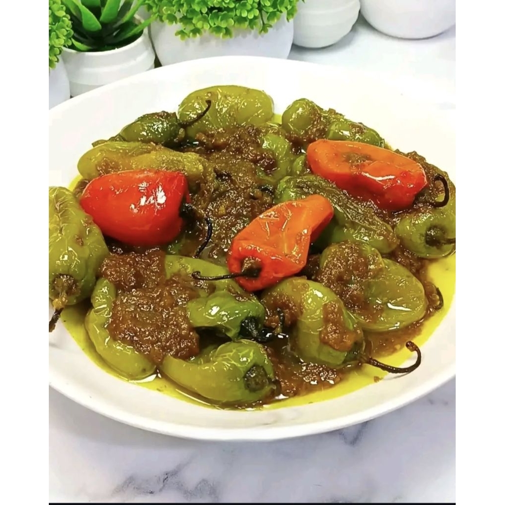 

Tumis Cabe Gendot/ Ase Cabe Ijo Gendot siap makan