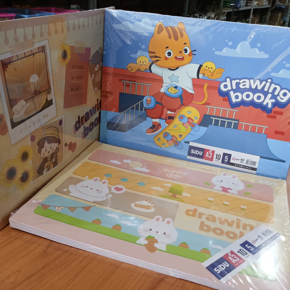 

KODE Q82B 1PACK5 BUKU BUKU GAMBAR BESAR UKURAN A3 SINAR DUNIA