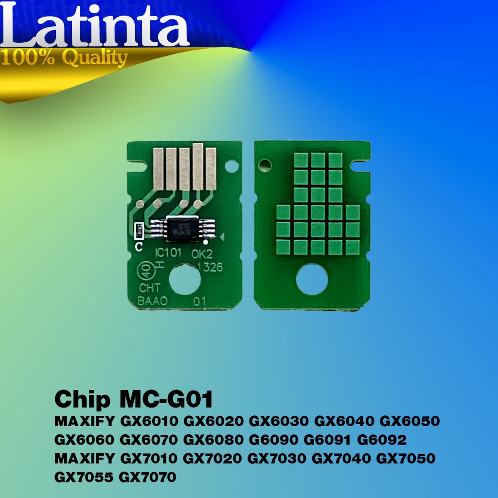 Sponge busa / Cip  Maintenance Box Cartridge MCG01 Compatible MC-G01 box pembuangan tinta untuk peme