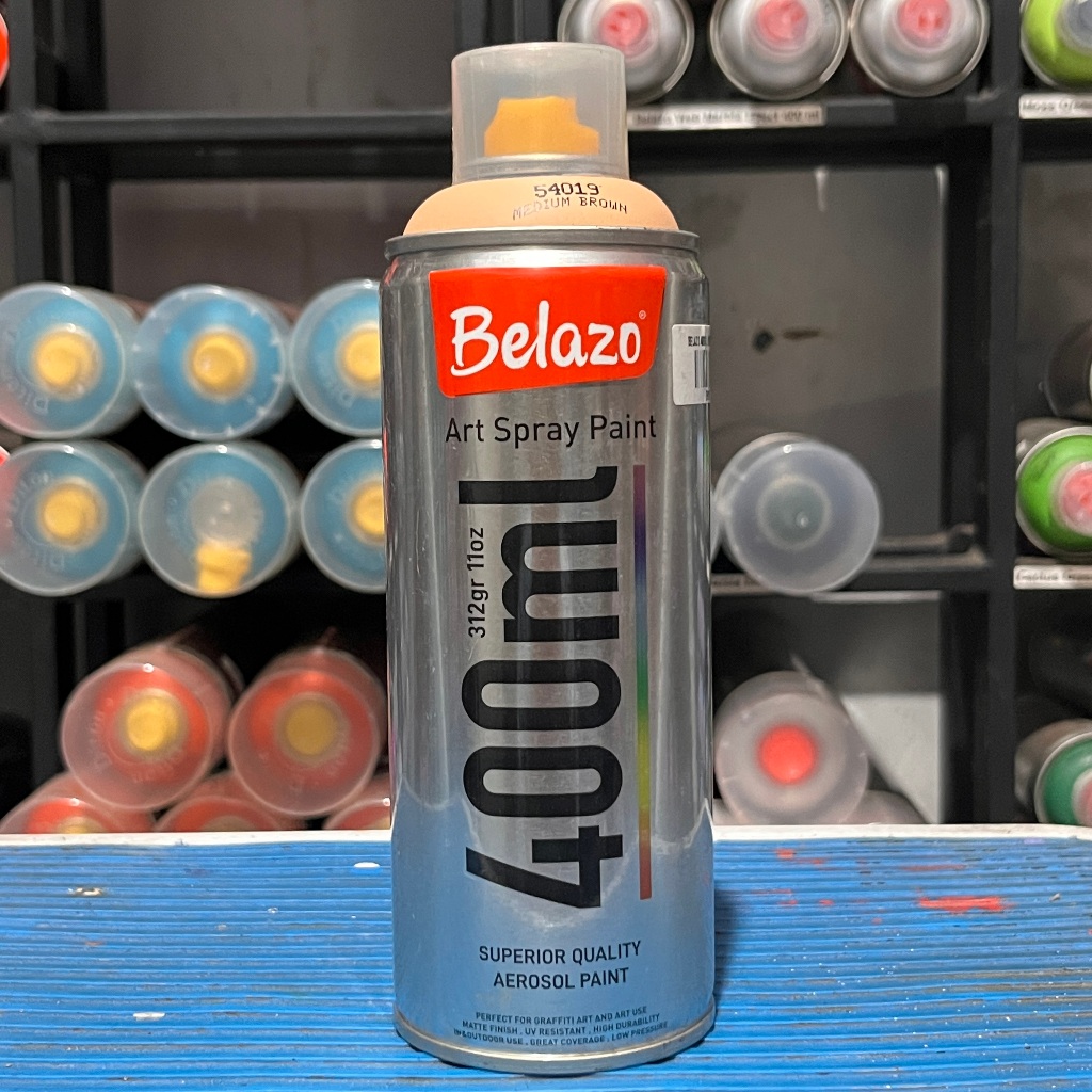 

Medium Brown - Belazo 400 ml - Spray Paint