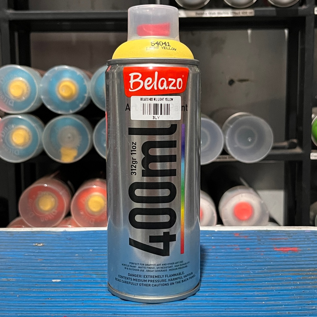 

Light Yellow - Belazo 400 ml - Spray Paint