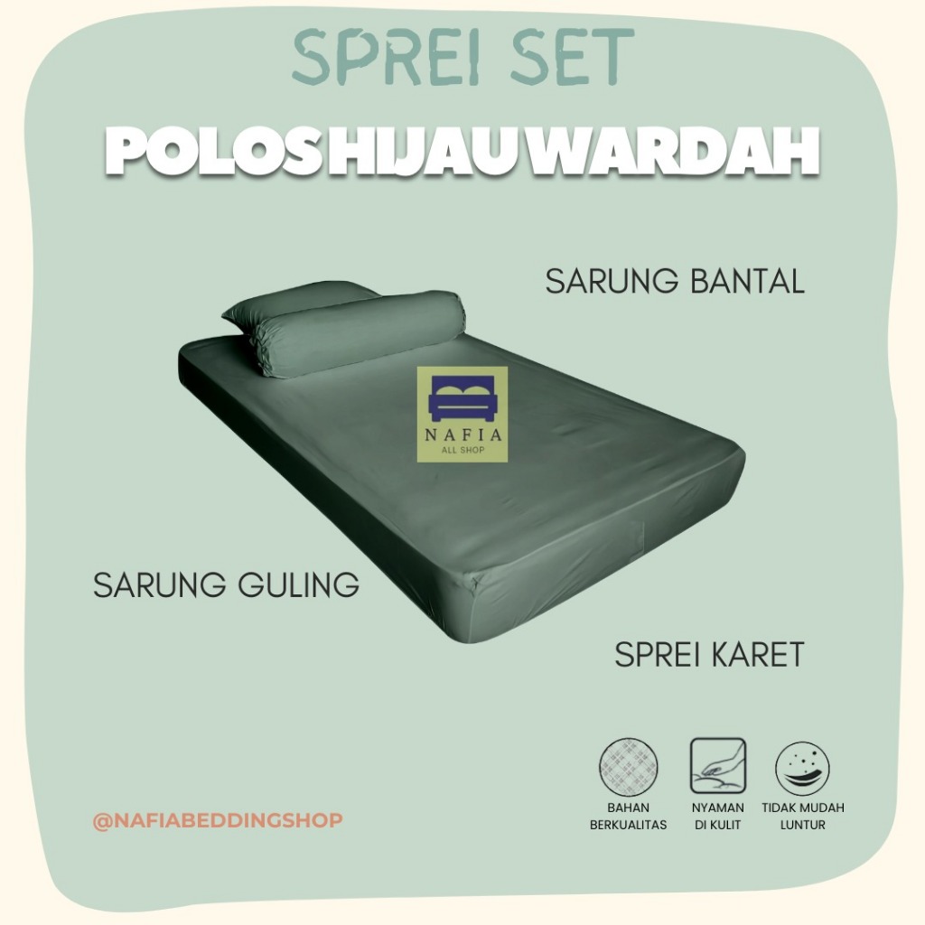 SPREI KARET & SARUNG KASUR BUSA resleting 90x200x15 single no.4
