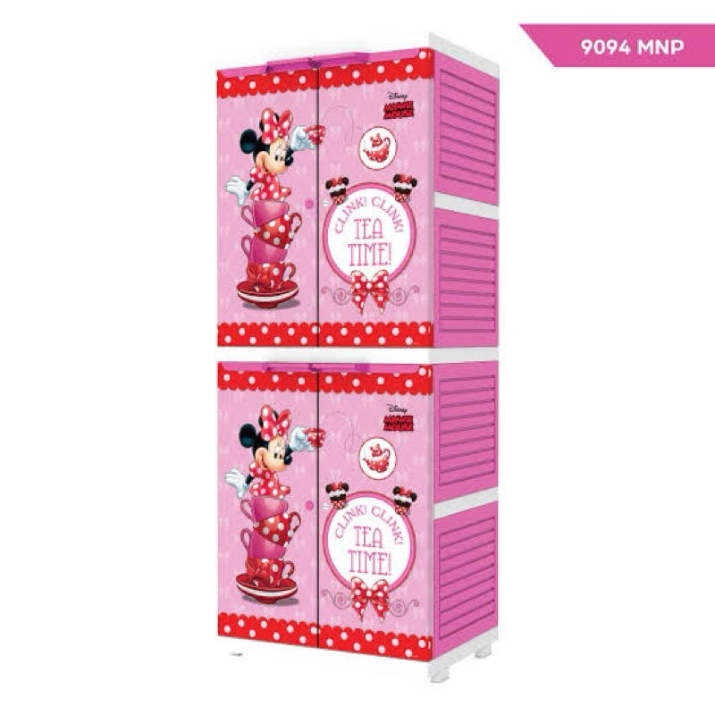 Lemari Plastik Naiba Susun 4 Mini MSC 9094 PREMIUM MNP / MCR