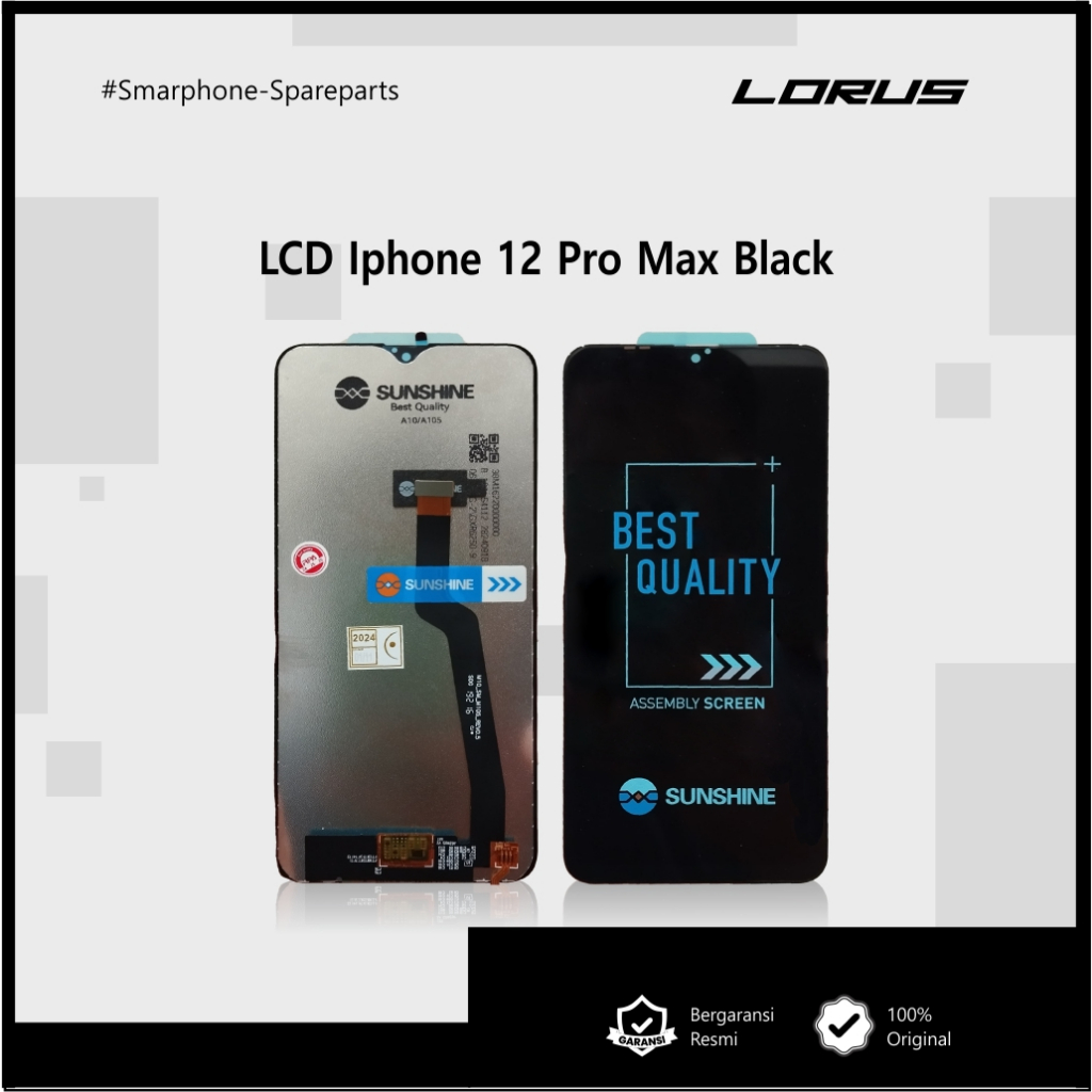LCD Iphone 12 Pro Max Black