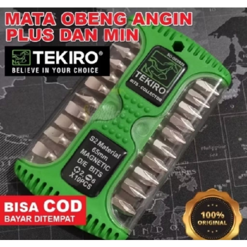 TEKIRO MATA OBENG ANGIN PLUS MINUS + -
