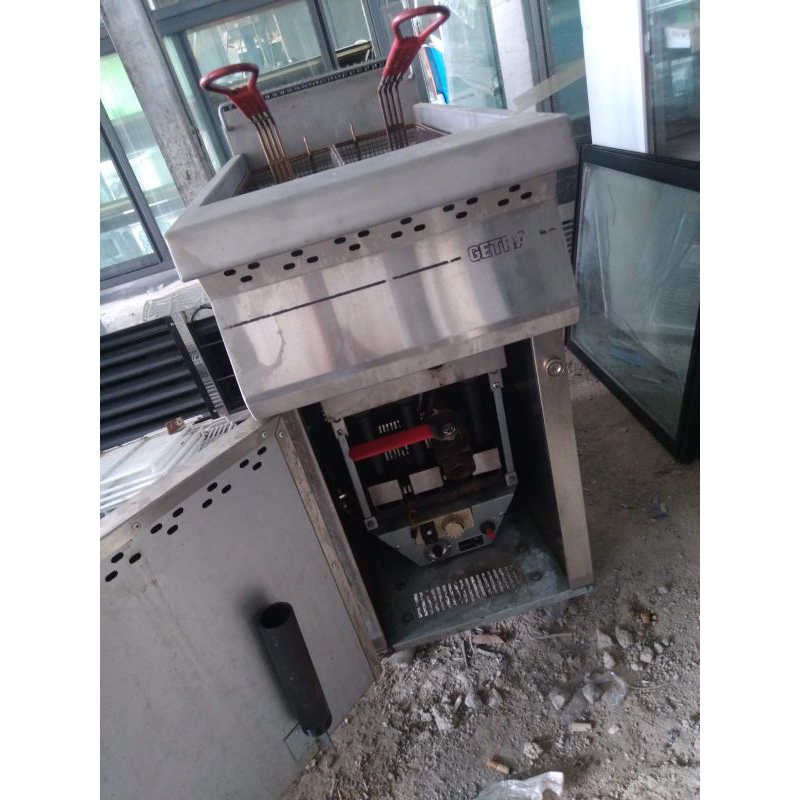 SECOND/BEKAS GETRA GAS DEEP FRYER LOW PRESSURE GF-20-FS