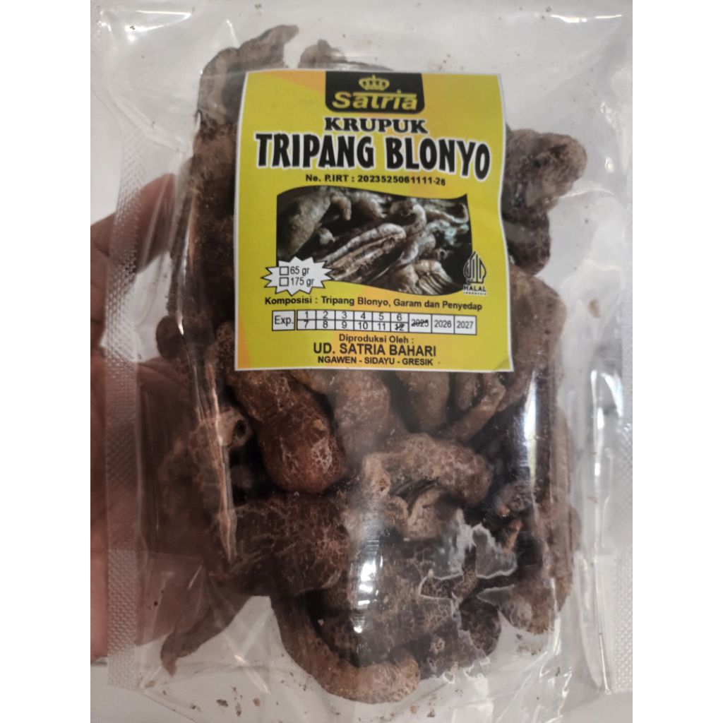

KRUPUK TRIPANG BLONYO 65GR