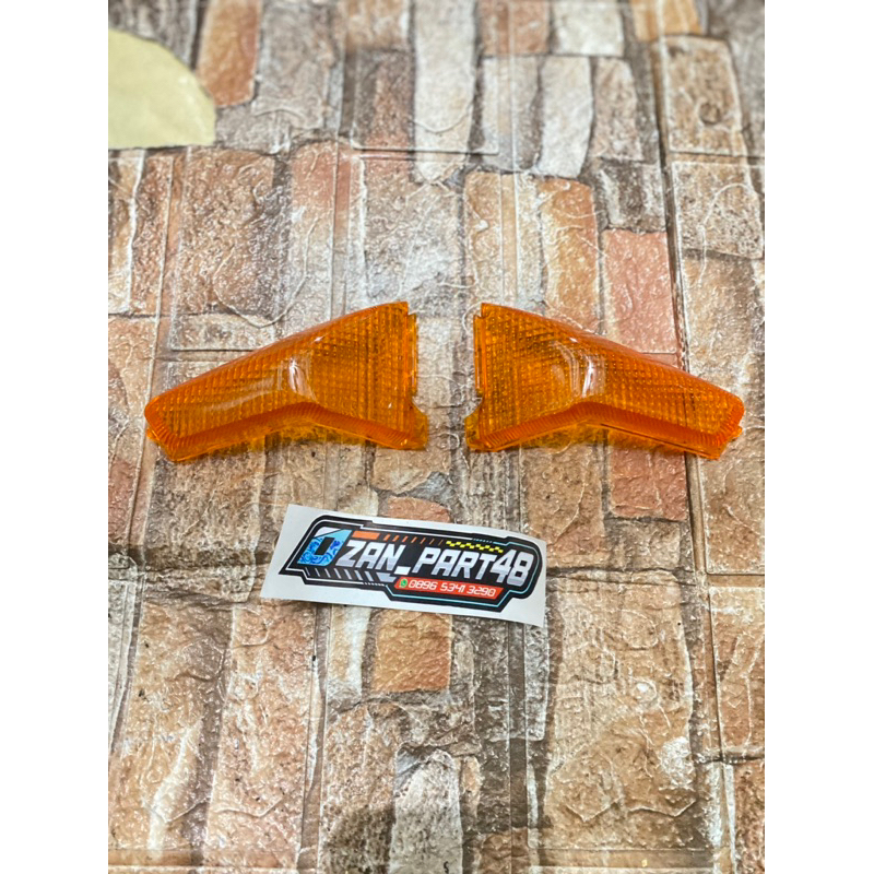Mika kaca lampu sen sein riting belakang yamaha sigma original 4YY