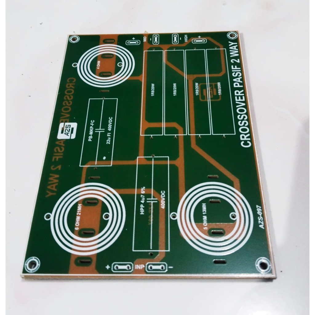 PCB Crossover Pasif 2 Way