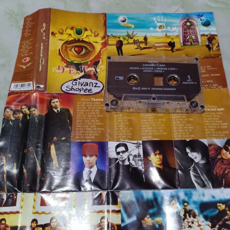 kaset pita DEWA 19 - cintailah cinta