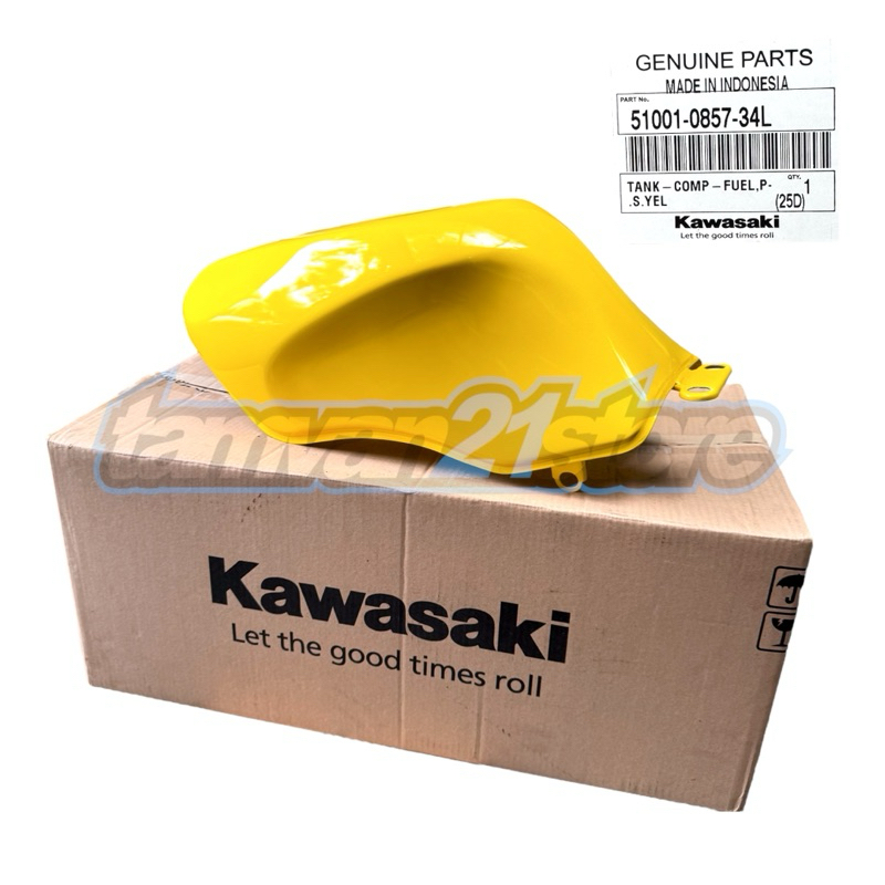 TANGKI NINJA RR OLD NEW KUNING ORIGINAL KAWASAKI