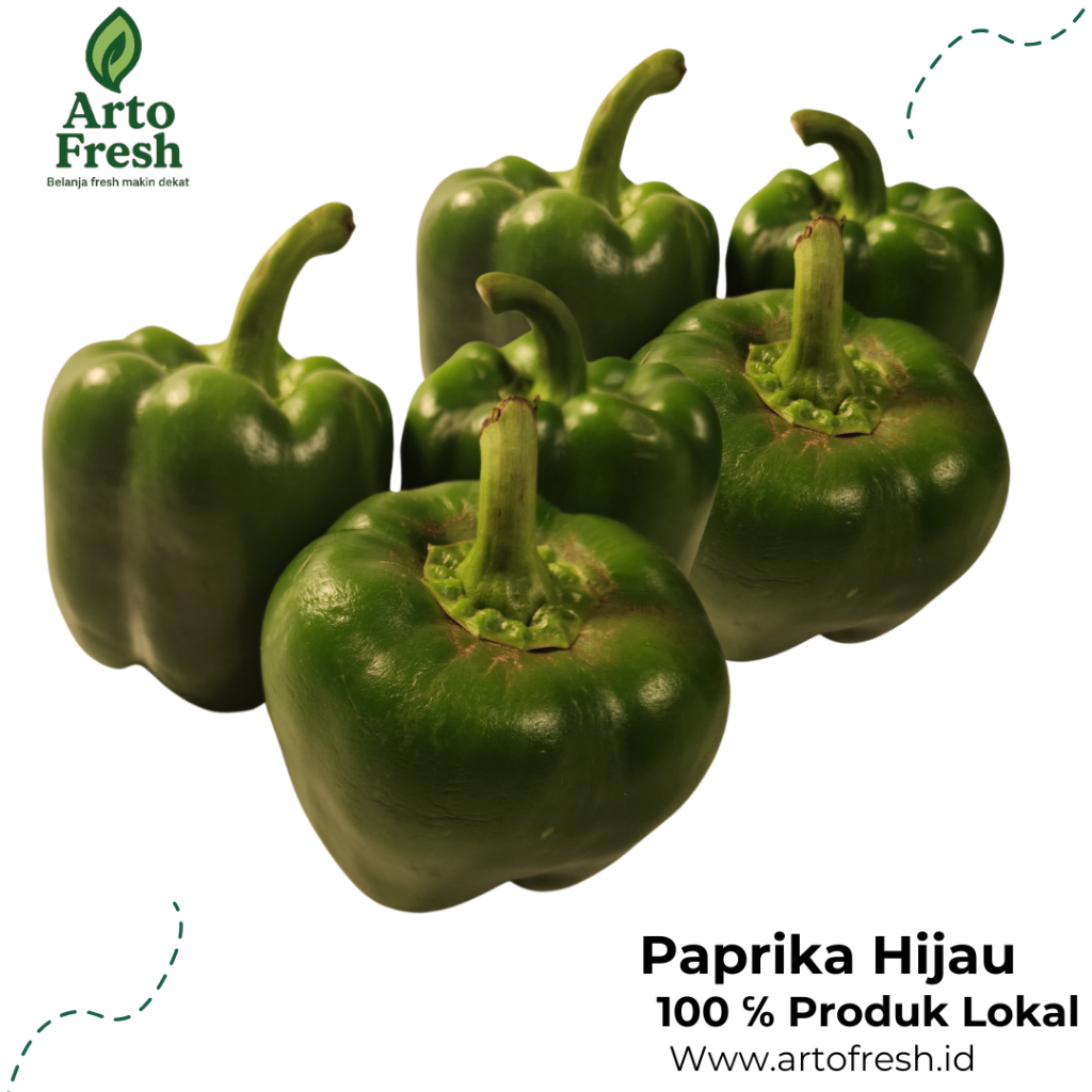 

Paprika hijau Segar, ArtoFresh