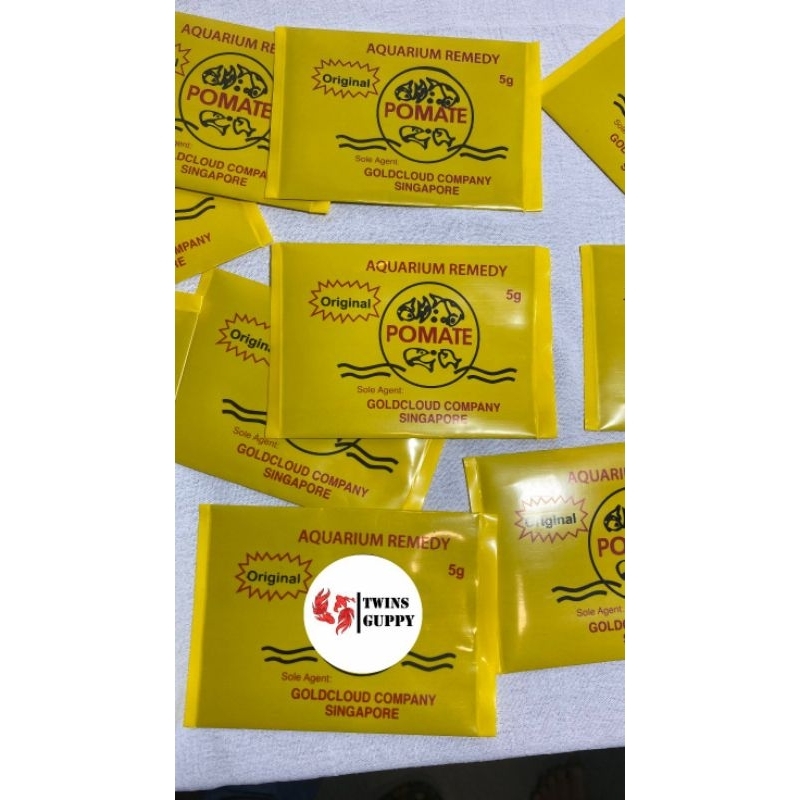 Obat ikan Pomate Singapura Original