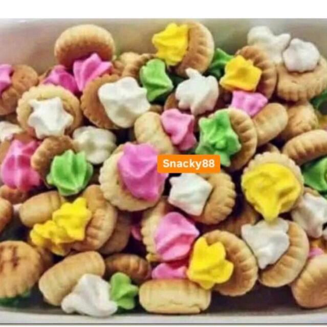

Biskuit Gula warna warni / Gem Rose (250gram)