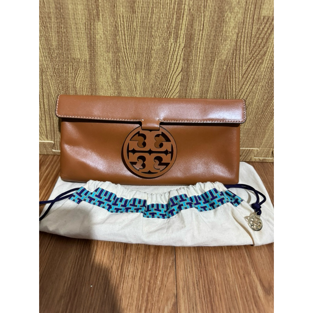tory burch clutch bag preloved