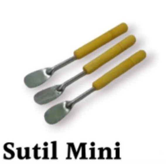 Sutil Kue Mini Kecil / Spatula Mini / Sodet Kecil Gagang Kayu / Sodet Kecil / Sodet Telor