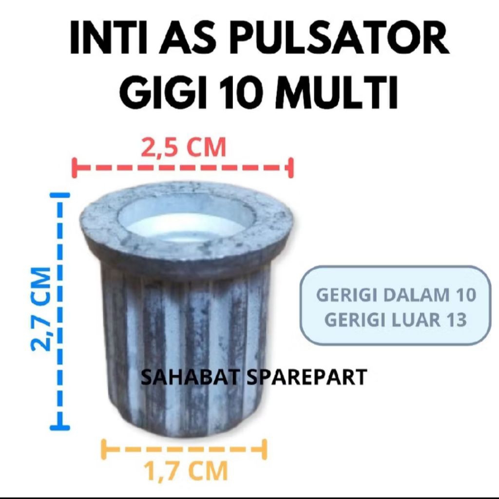 barang pabrik ory INTI PULSATOR/GIGI 10 PULSATOR..