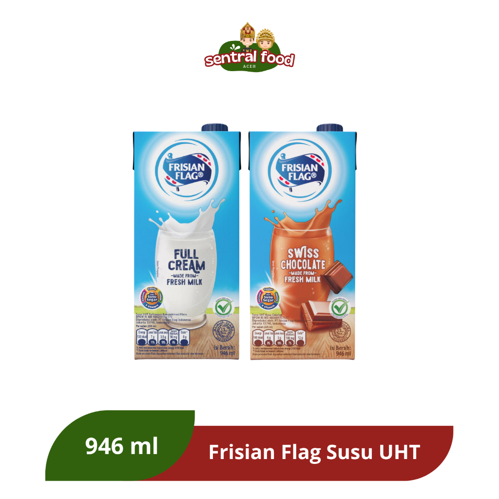 

Frisian Flag Susu UHT Full Cream Swiss Chocolate 946 ml