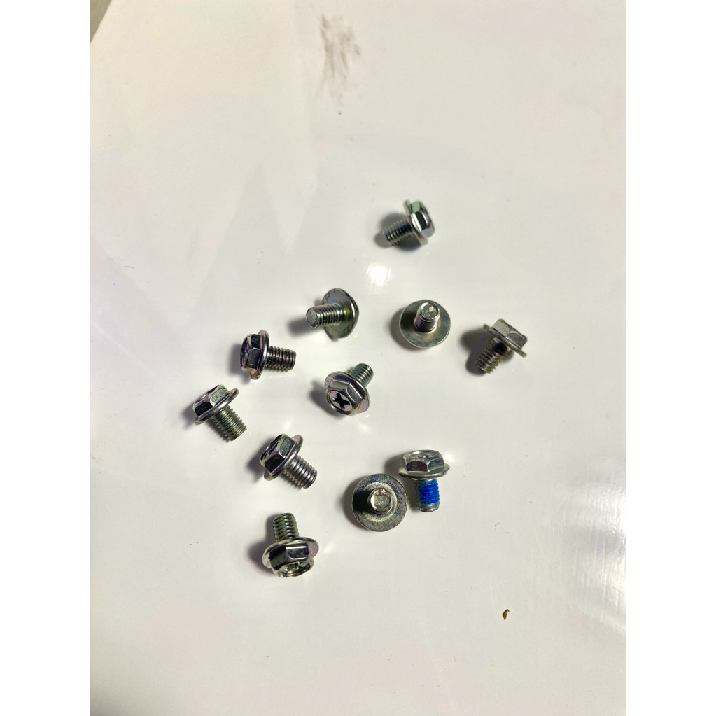 baut flange M5 pendek payung baut kunci 8 pendek topi obeng