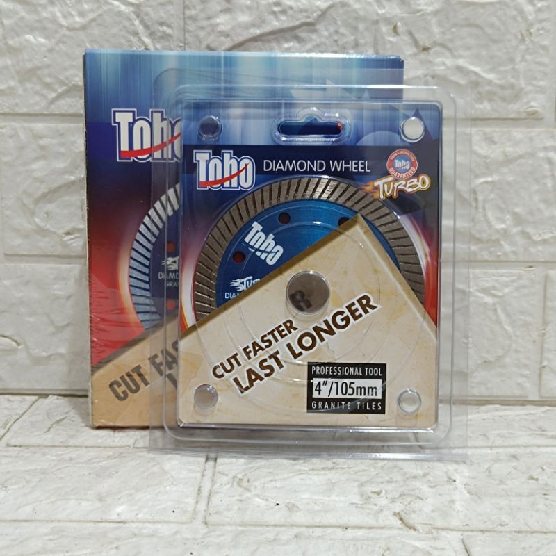 MATA GERINDA GRANIT KERAMIK 4" TOHO TURBO