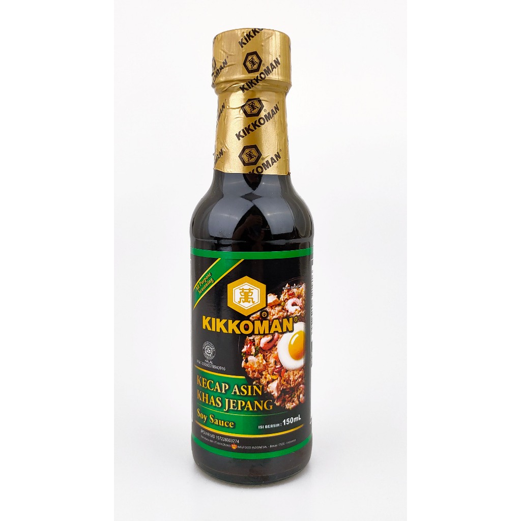 

Kikkoman Kecap Asin Khas Jepang Soy Sauce 150ml