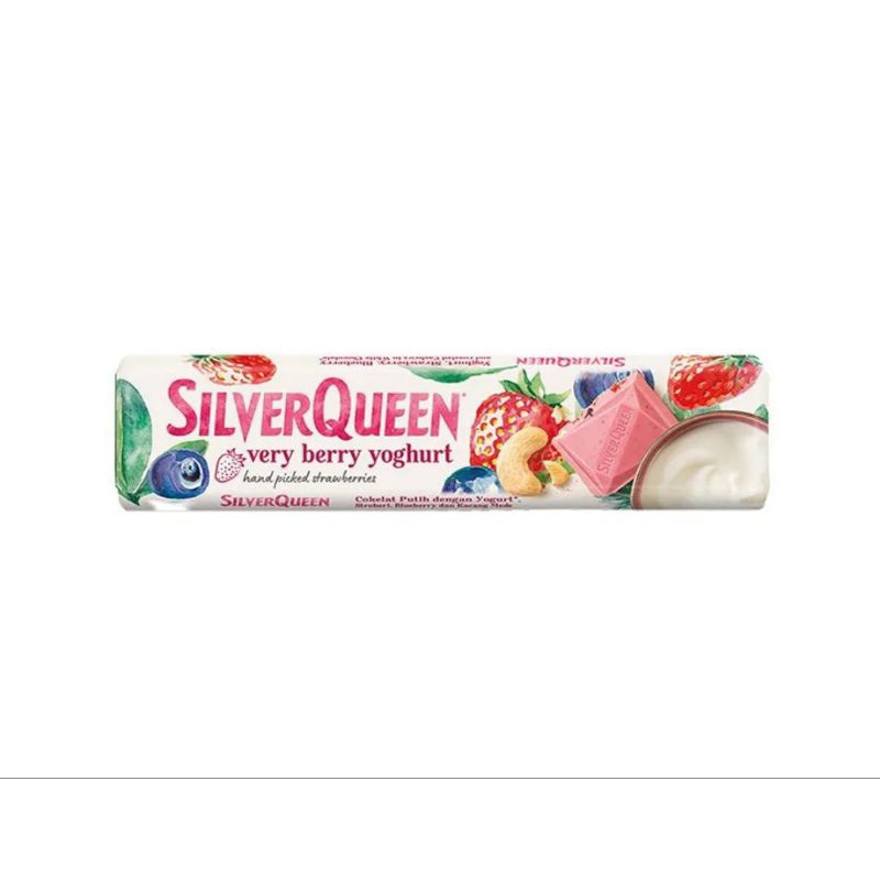 

SilverQueen White Cokelat Very Berry Yoghurt 55 gr