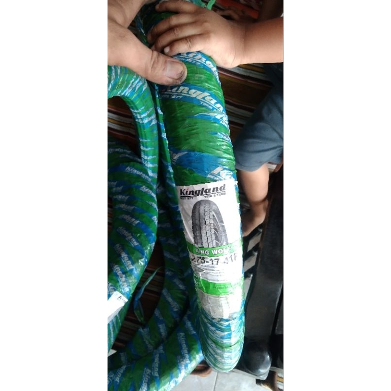 Ban luar murah cuci gudang kingland 275 17 untuk semua motor bebek ring 17 belakang