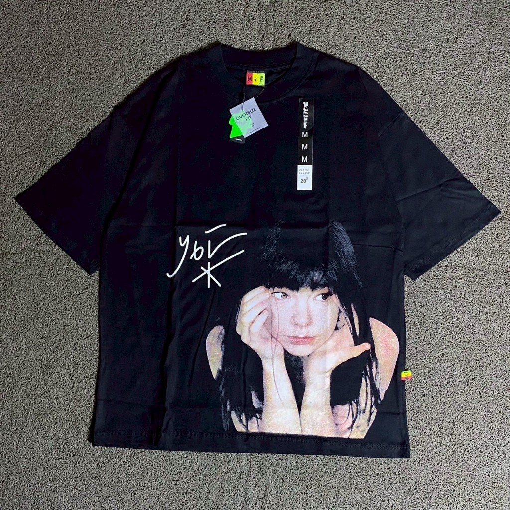 TSHIRT KAOS OVERSIZE BJORK