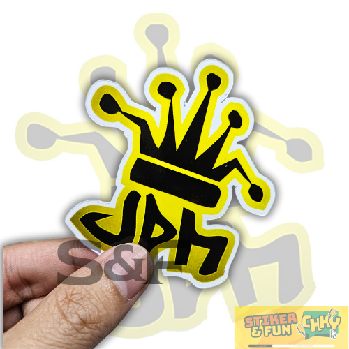 

Stiker Sticker Vinyl Laminasi Glosy JDM GREEN