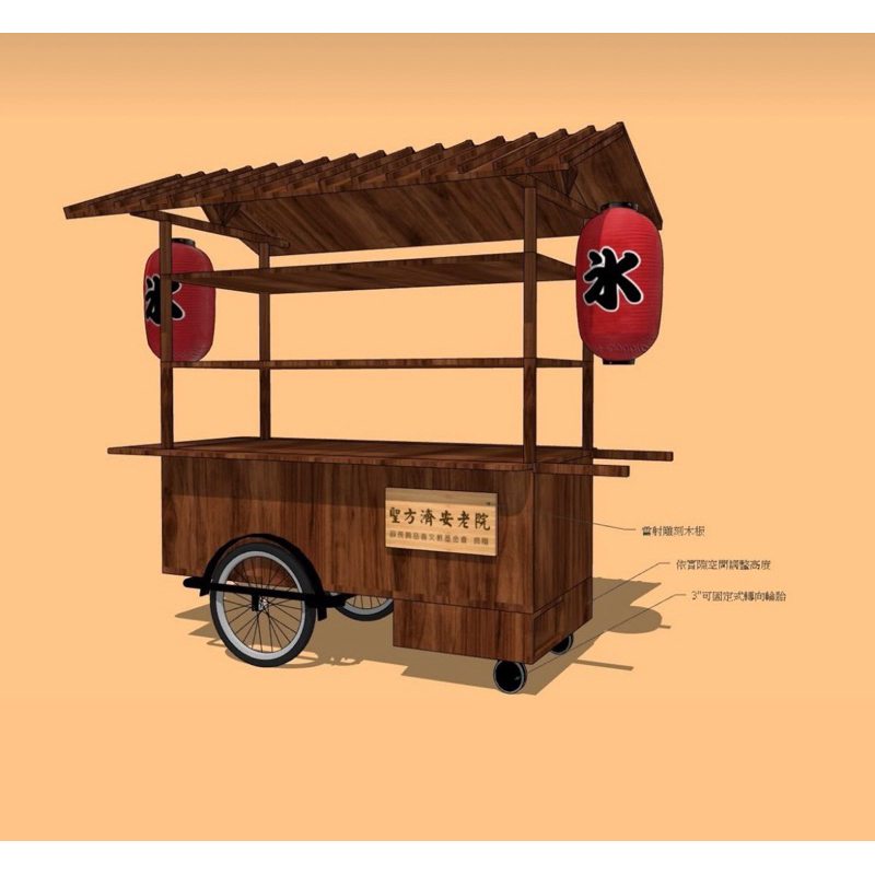 Gerobak angkringan jepang / Gerobak custom jepang