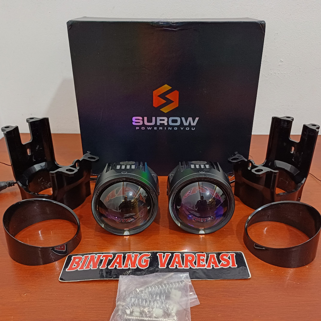 LAMPU LED BUMPER SUROW MX7S 3 WARNA 3 INCH lampu led 3 warna surow mx7s